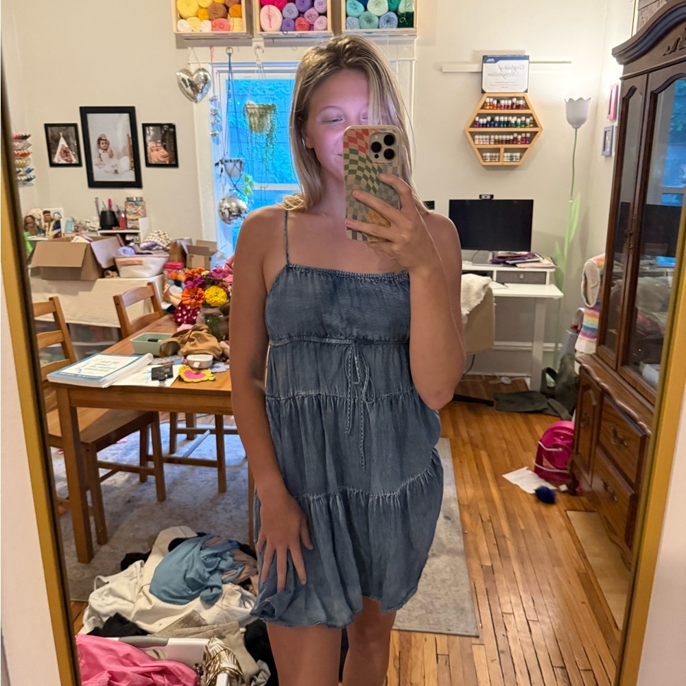 Blue Denim Sundress